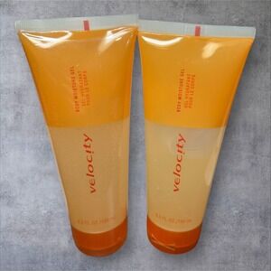 Mary Kay Velocity Body Moisture Gel Womens 6.5oz Orange Set of 2 Discontinued